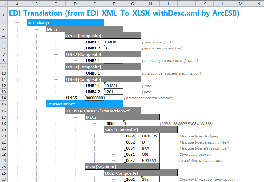 Excel 输出