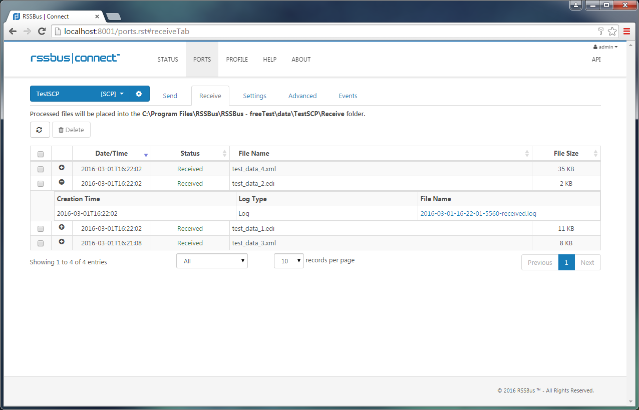 SCP PORT 配置 | EDI通信专家