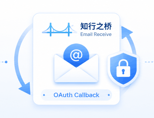 知行之桥 Email Receive OAuth 回调为何跳转登录页？